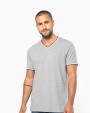 T-shirt personnalisable KARIBAN T-shirt maille piquée col V homme