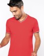T-shirt personnalisable KARIBAN T-shirt maille piquée col V homme