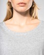 T-shirt KARIBAN Lang dames-t-shirt voor bedrukking &amp; borduring