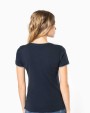 T-shirt personnalisable KARIBAN T-shirt maille piquée col V femme