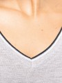 T-Shirts à personnaliser KARIBAN T-shirt maille piquée col V femme 