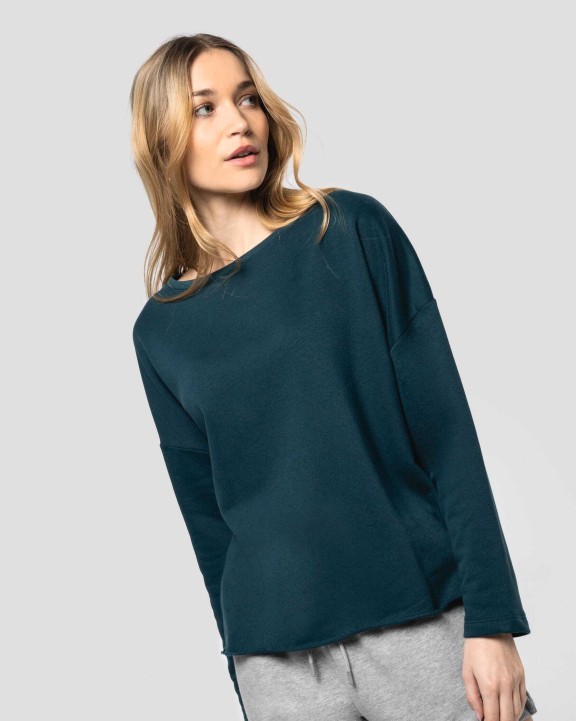 Sweat-shirt personnalisable KARIBAN Sweat-shirt femme "Loose"