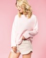 Sweater KARIBAN Damessweater “Loose fit” voor bedrukking &amp; borduring