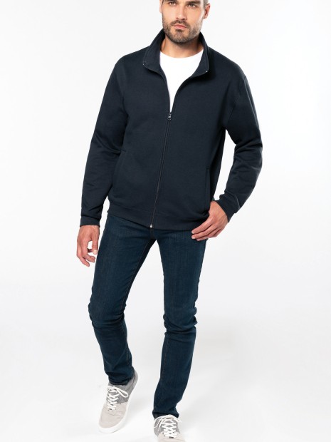 Sweat-shirts à personnaliser KARIBAN Veste molleton zippée homme 