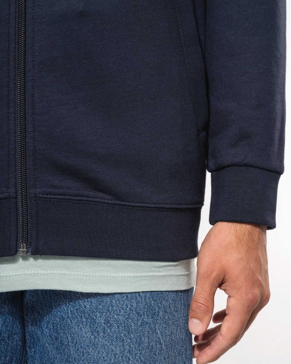 KARIBAN Sweatjacke mit Reißverschluss Sweatshirt personalisierbar
