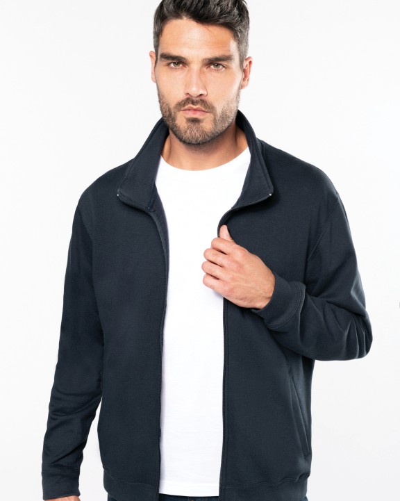 Sweat-shirt personnalisable KARIBAN Veste molleton zippée homme