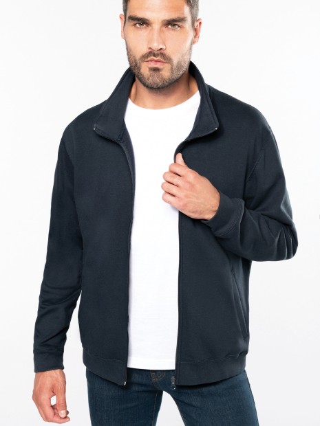 Sweat-shirts à personnaliser KARIBAN Veste molleton zippée homme 