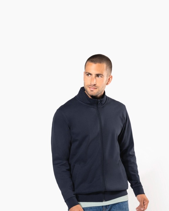 Sweat-shirt personnalisable KARIBAN Veste molleton zippée homme