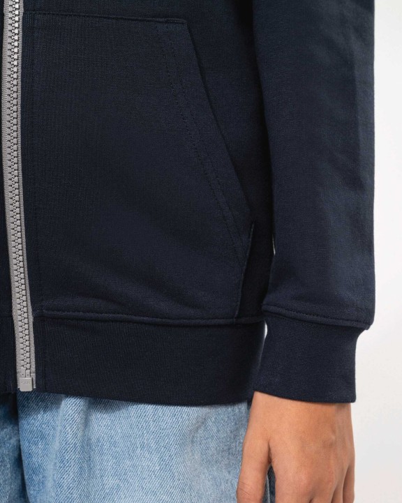 Sweat-shirt personnalisable KARIBAN Sweat-shirt zippé capuche enfant