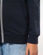 KARIBAN Kinder KAPUZENSWEATSHIRT mit Reißverschluss Sweatshirt personalisierbar