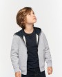 Sweater KARIBAN Kindersweatvest met capuchon voor bedrukking &amp; borduring