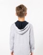 Sweater KARIBAN Kindersweatvest met capuchon voor bedrukking &amp; borduring