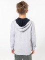 Sweat-shirts à personnaliser KARIBAN Sweat-shirt zippé capuche enfant 