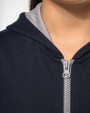 Sweat-shirt personnalisable KARIBAN Sweat-shirt zippé capuche enfant
