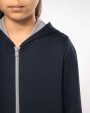 Sweat-shirt personnalisable KARIBAN Sweat-shirt zippé capuche enfant