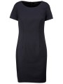 KARIBAN Robe manches courtes bleu marine personnalisable