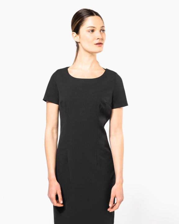 KARIBAN Kleid mit kurzen Ärmeln Kleid personalisierbar
