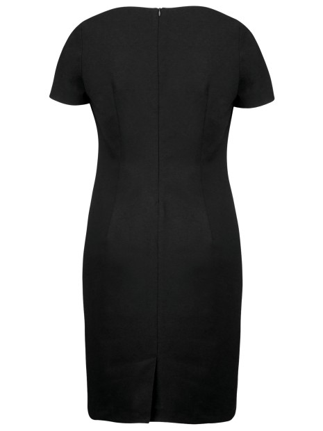 KARIBAN Robe manches courtes noir personnalisable