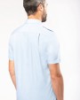 Chemise personnalisable KARIBAN Chemise pilote manches courtes homme