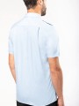 Chemises à personnaliser KARIBAN Chemise pilote manches courtes homme 