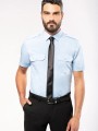 Chemises à personnaliser KARIBAN Chemise pilote manches courtes homme 