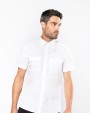 Chemise personnalisable KARIBAN Chemise pilote manches courtes homme