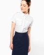 KARIBAN Kurzarm-Pilotenhemd für Damen Hemd personalisierbar