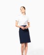KARIBAN Kurzarm-Pilotenhemd für Damen Hemd personalisierbar
