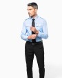 KARIBAN Langarm-Pilotenhemd für Herren Hemd personalisierbar