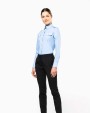 KARIBAN Langarm-Pilotenhemd für Damen Hemd personalisierbar