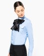 KARIBAN Langarm-Pilotenhemd für Damen Hemd personalisierbar