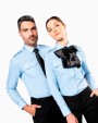 KARIBAN Langarm-Pilotenhemd für Damen Hemd personalisierbar
