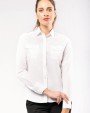 KARIBAN Langarm-Pilotenhemd für Damen Hemd personalisierbar