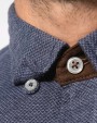 Hemd KARIBAN Jacquard overhemd  lange mouwen voor bedrukking &amp; borduring