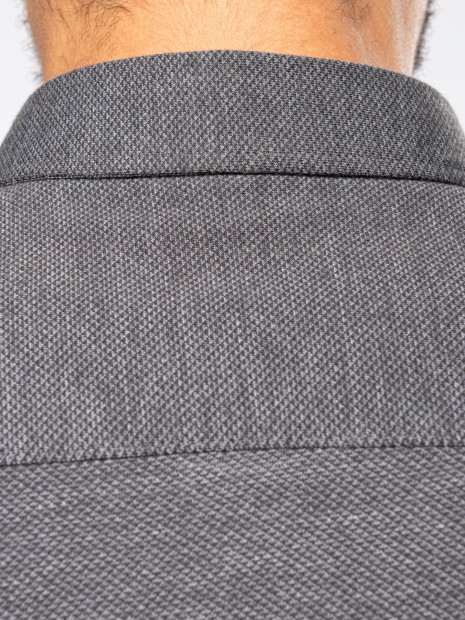 Chemises à personnaliser KARIBAN Chemise jacquard manches longues 