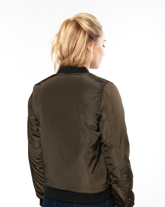 KARIBAN Bomberjacke für Damen Jacke personalisierbar