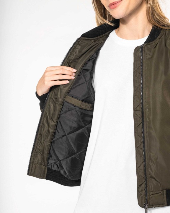 Veste personnalisable KARIBAN Blouson bomber femme