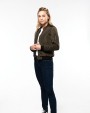 KARIBAN Bomberjacke für Damen Jacke personalisierbar