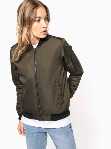 Vestes à personnaliser KARIBAN Blouson bomber femme 