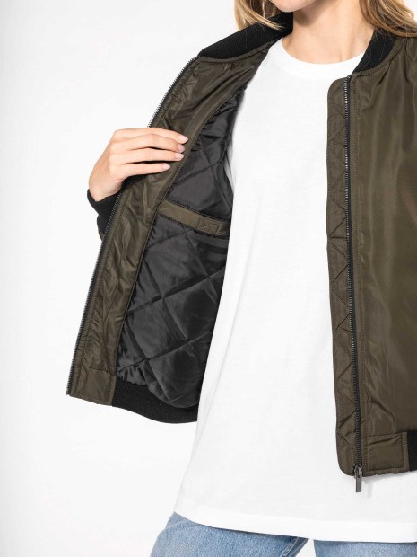 Vestes à personnaliser KARIBAN Blouson bomber femme 
