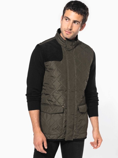 Vestes à personnaliser KARIBAN Bodywarmer matelassé homme 