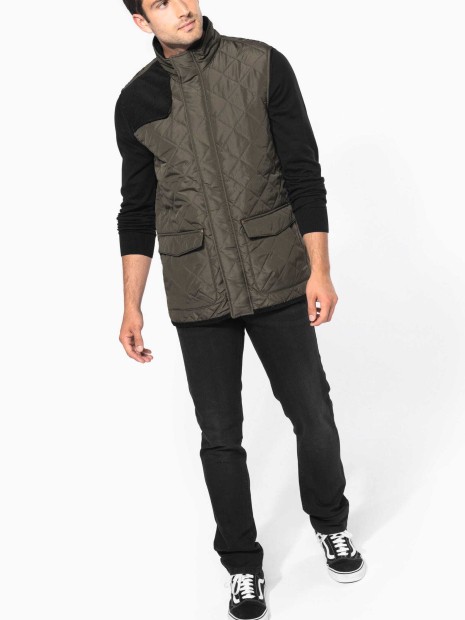 Vestes à personnaliser KARIBAN Bodywarmer matelassé homme 