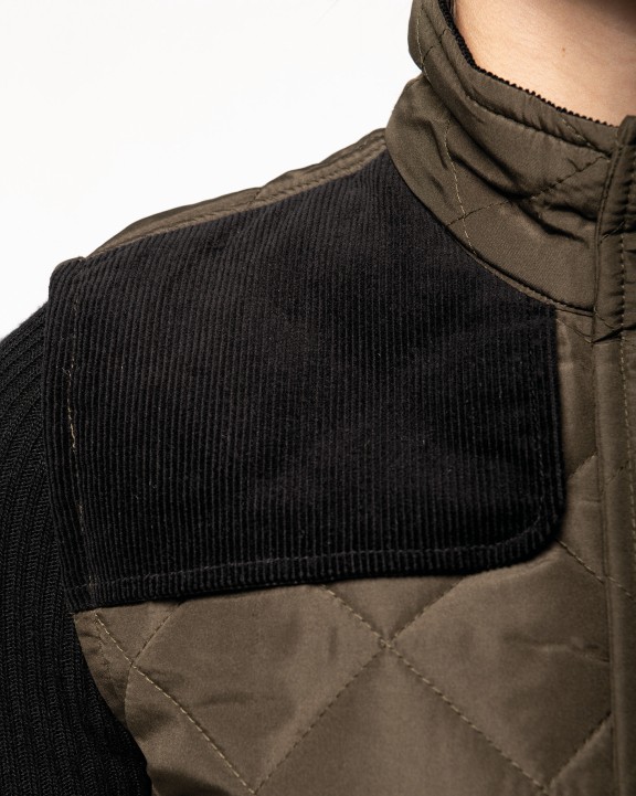 KARIBAN Damen Steppweste Jacke personalisierbar