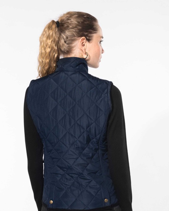 Veste personnalisable KARIBAN Bodywarmer matelassé femme