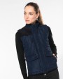 KARIBAN Damen Steppweste Jacke personalisierbar