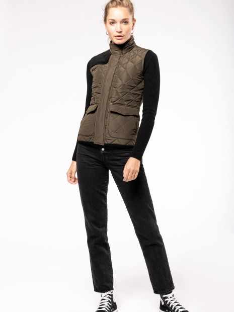 Vestes à personnaliser KARIBAN Bodywarmer matelassé femme 