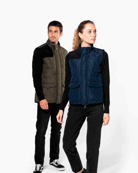 Veste personnalisable KARIBAN Bodywarmer matelassé femme