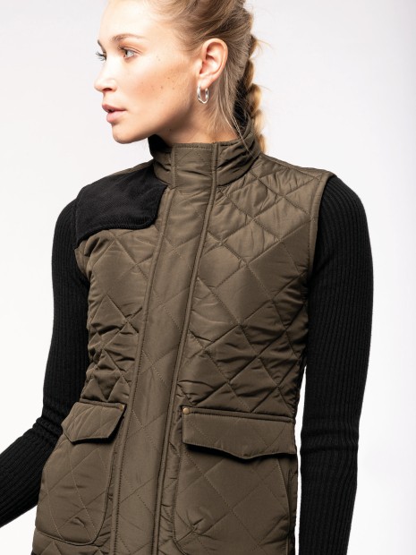 Vestes à personnaliser KARIBAN Bodywarmer matelassé femme 