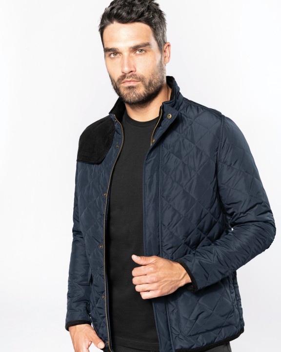 KARIBAN Herren-Steppjacke Jacke personalisierbar