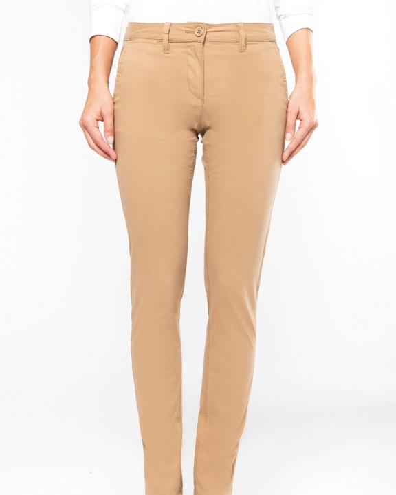 KARIBAN Chino-Damenhose Hose personalisierbar